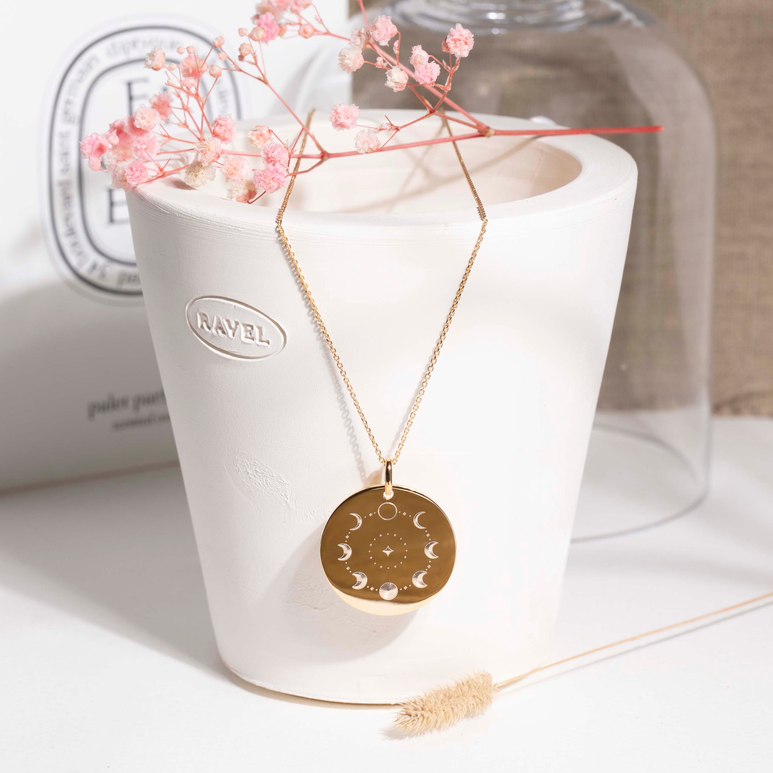 collier cycle lunaire