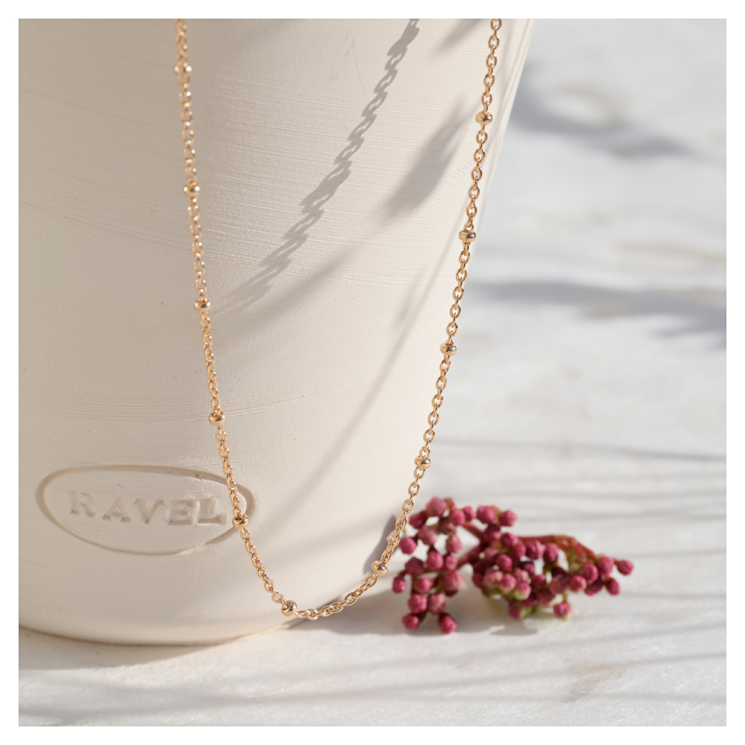 Chaîne boules 45 cm - MASSILIA