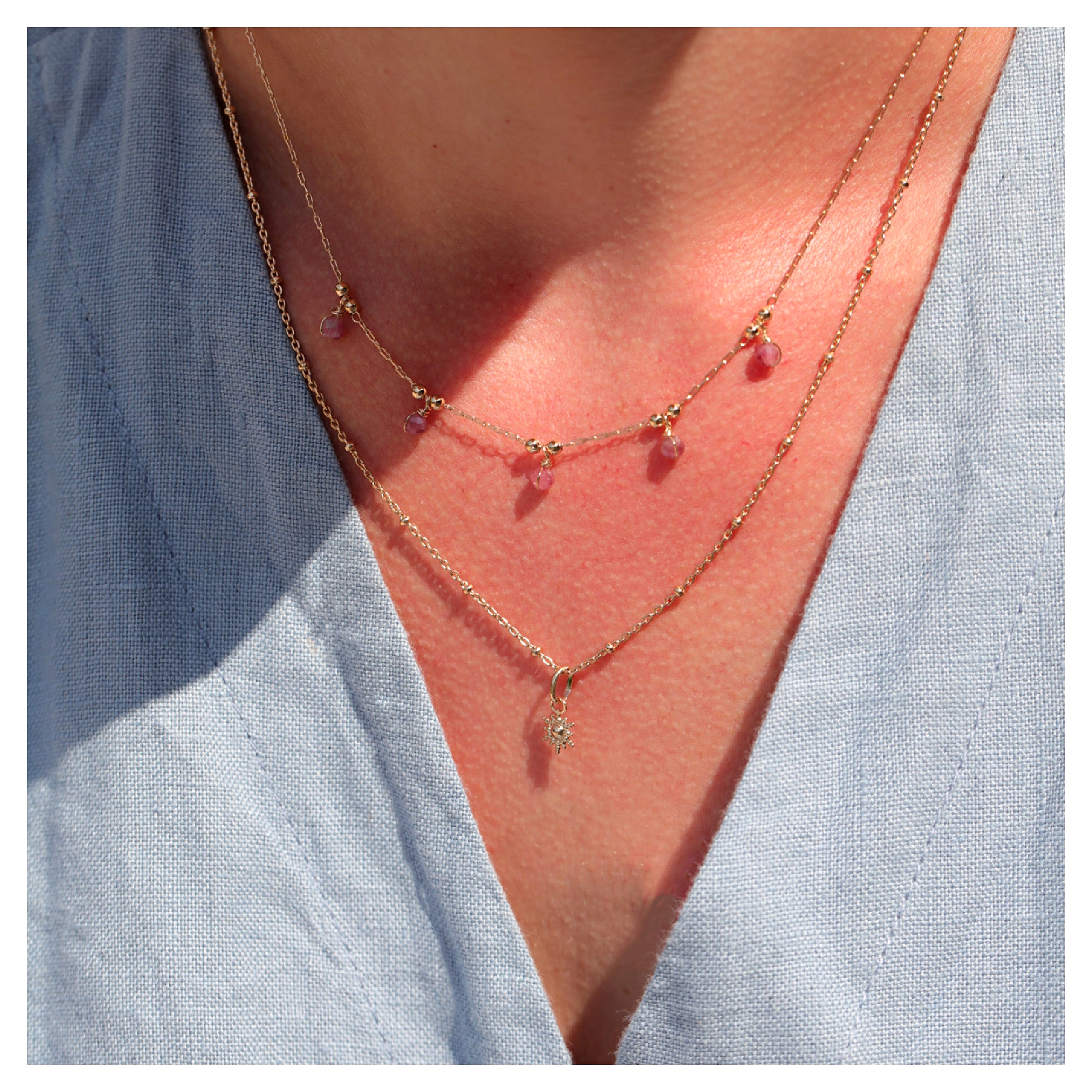 Chaîne boules 45 cm - MASSILIA