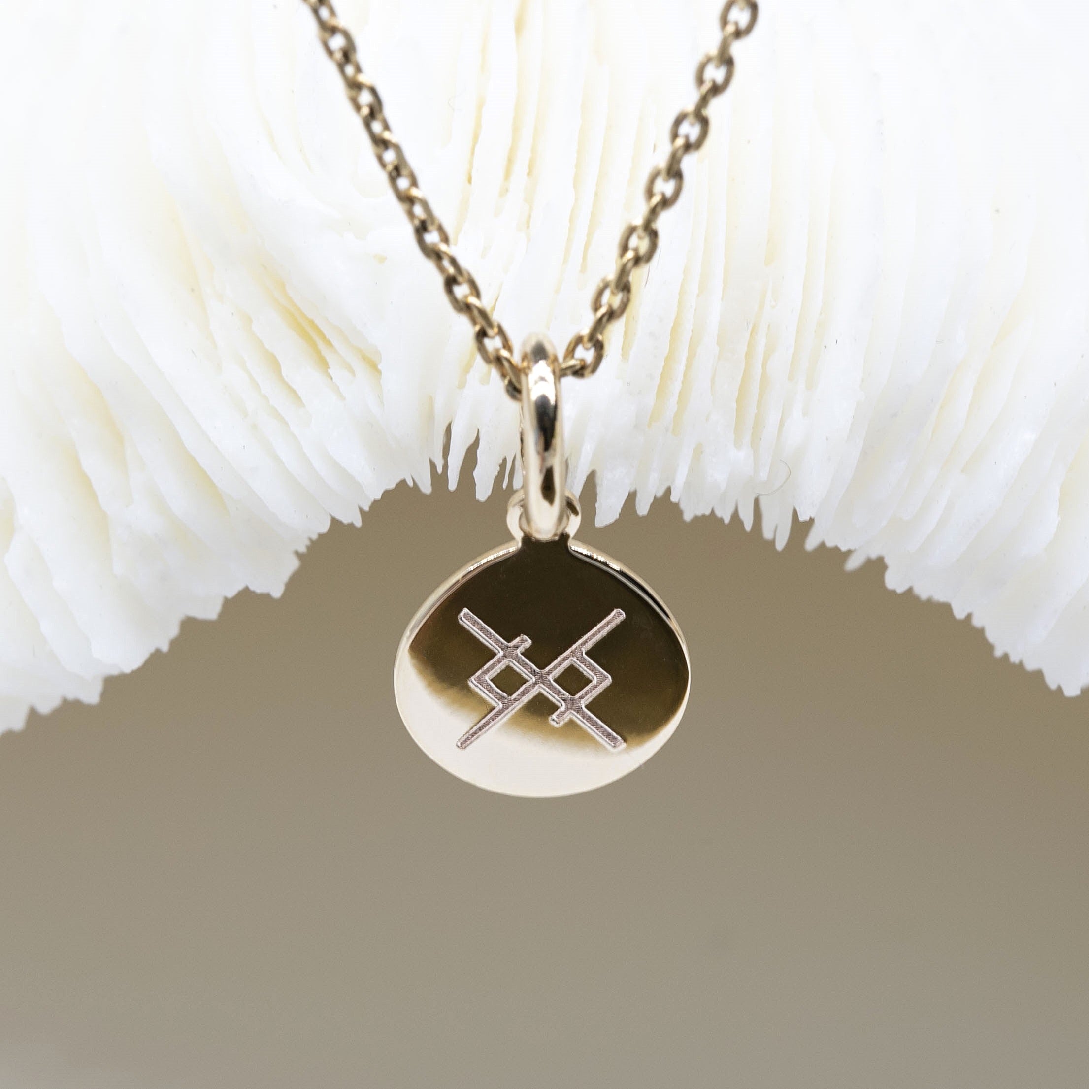 runes viking - pendentif rune amour éternel