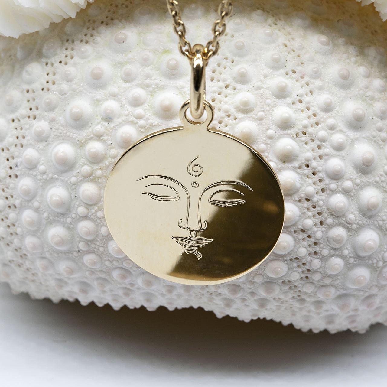 Pendentif Bouddha - collier bouddhiste - Bijoux Yoga DeepStones