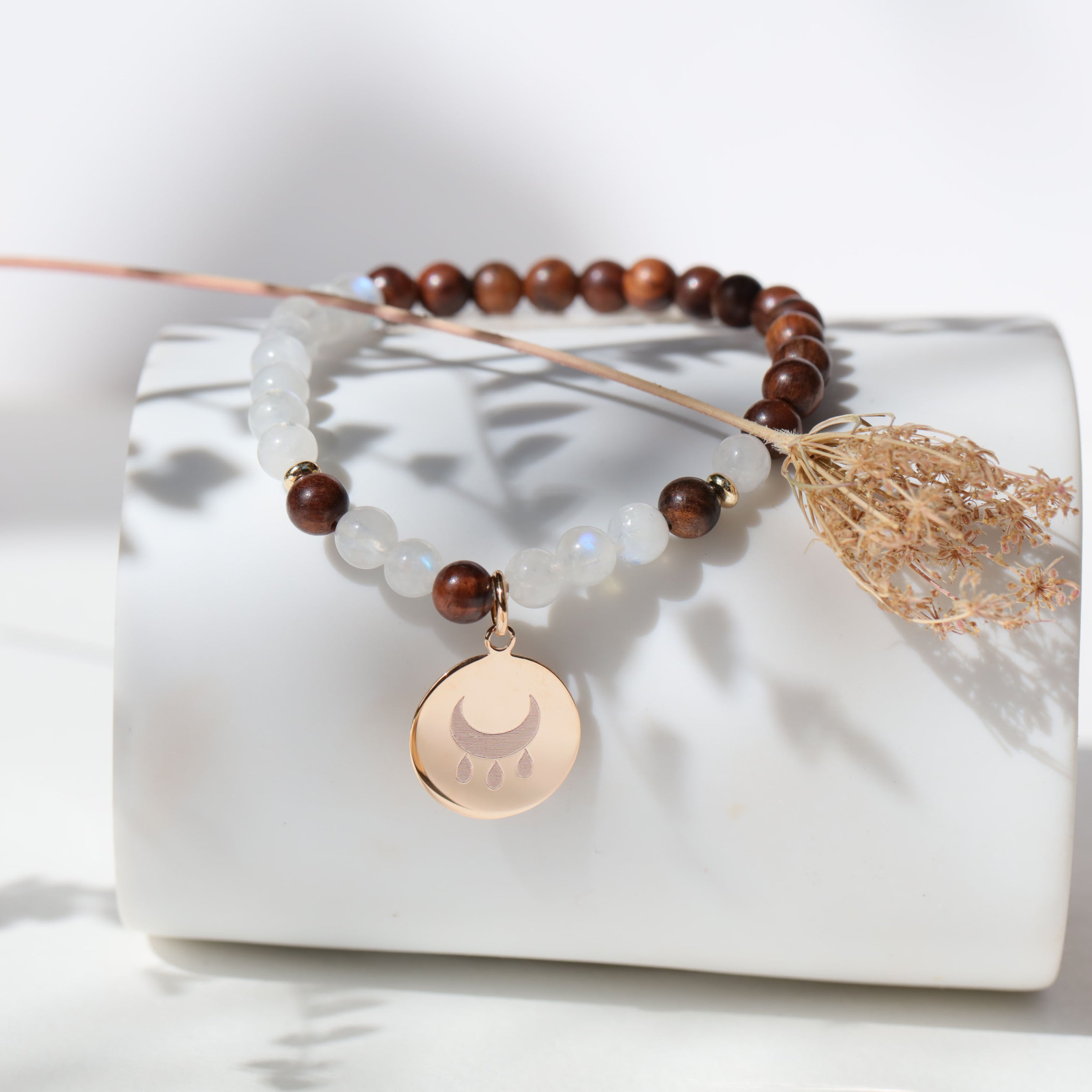 bracelet pierre de lune