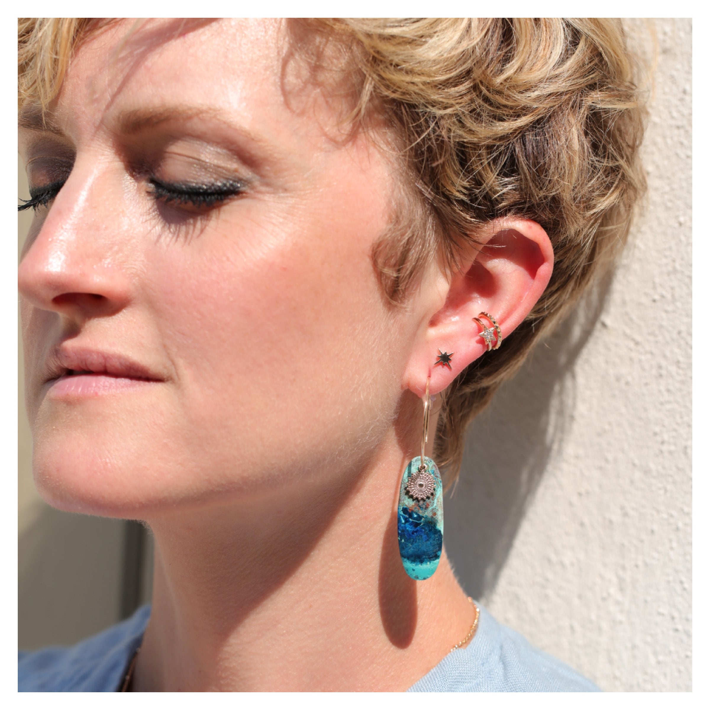 Bagues d'oreilles earcuff