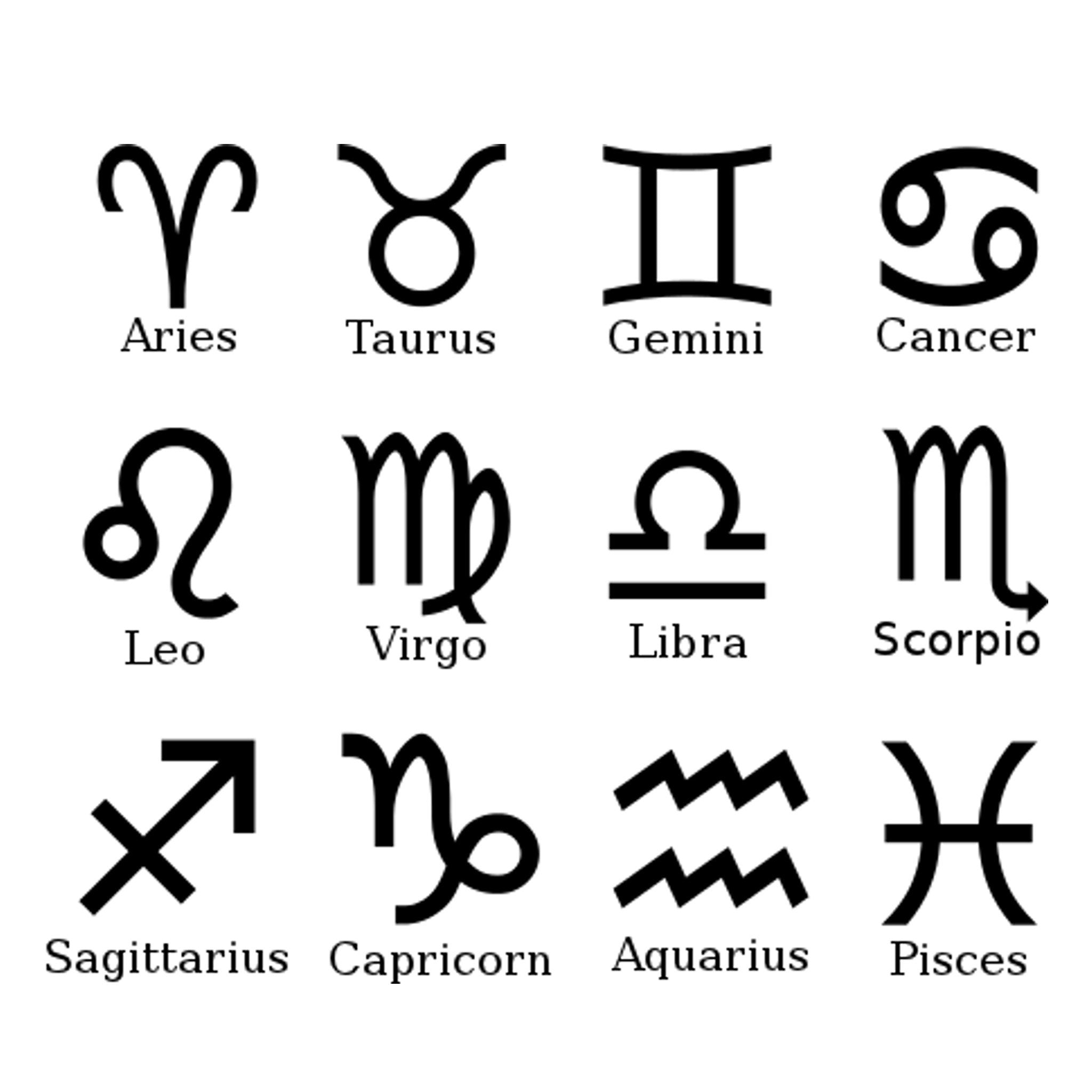 zodiac signs