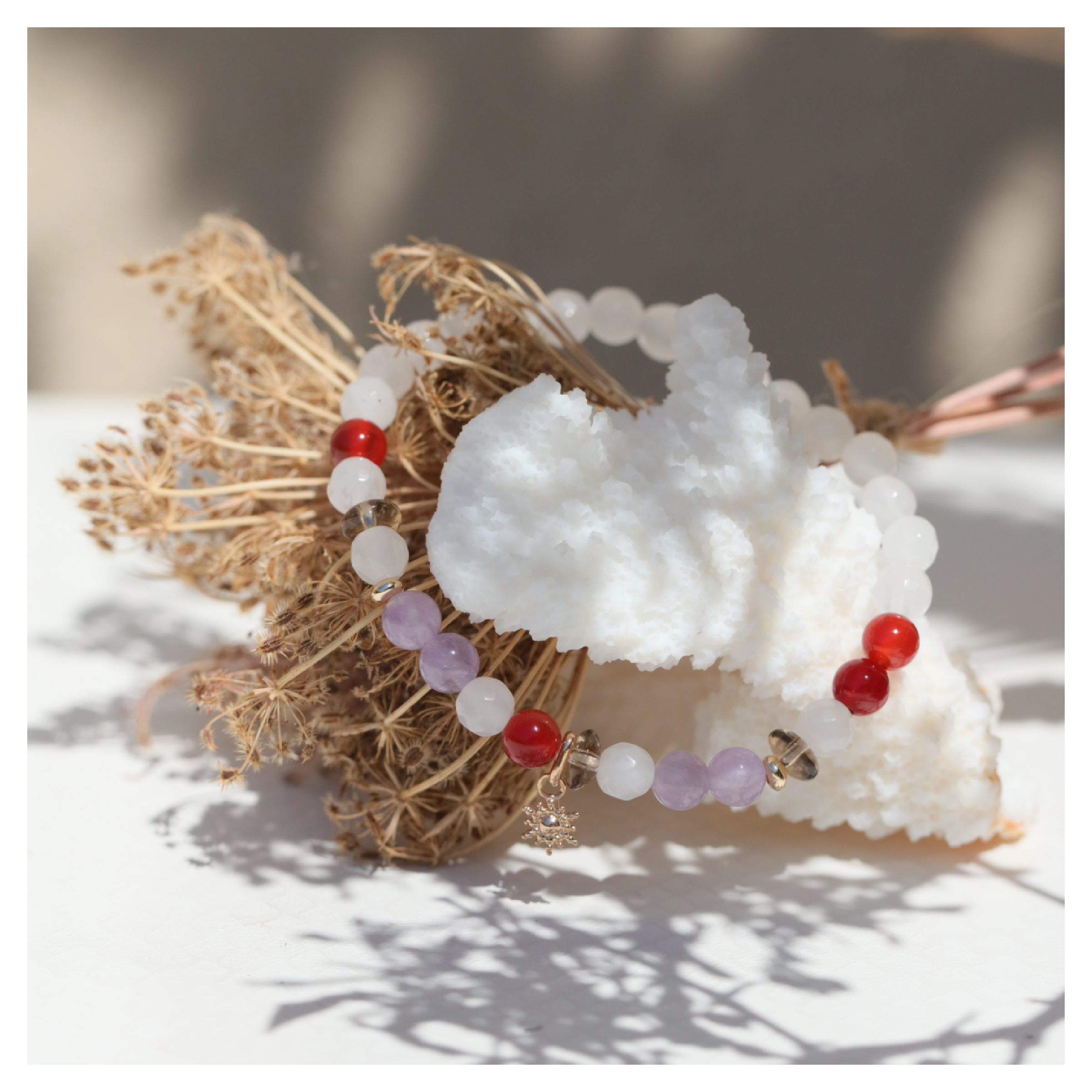 Bracelet pierres naturelles lithotherapie