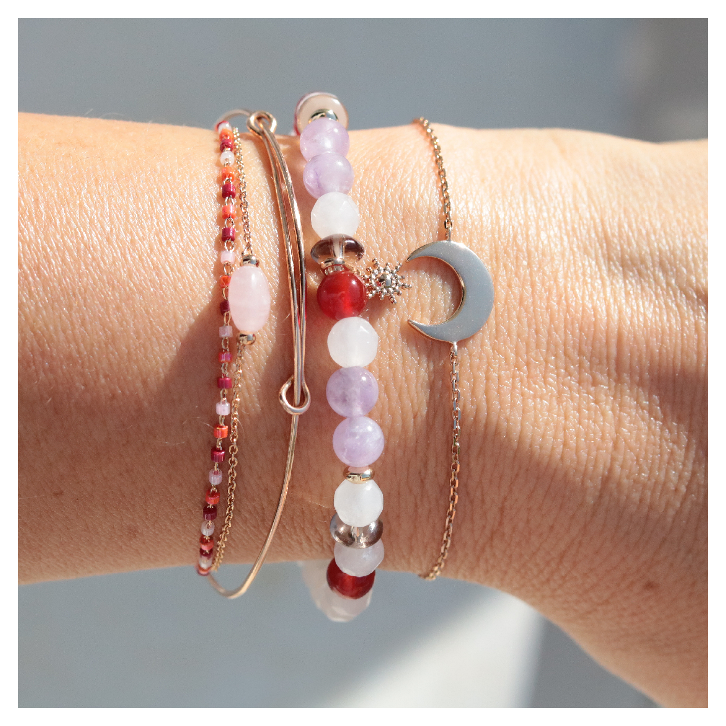 Bracelet pierres naturelles lithotherapie