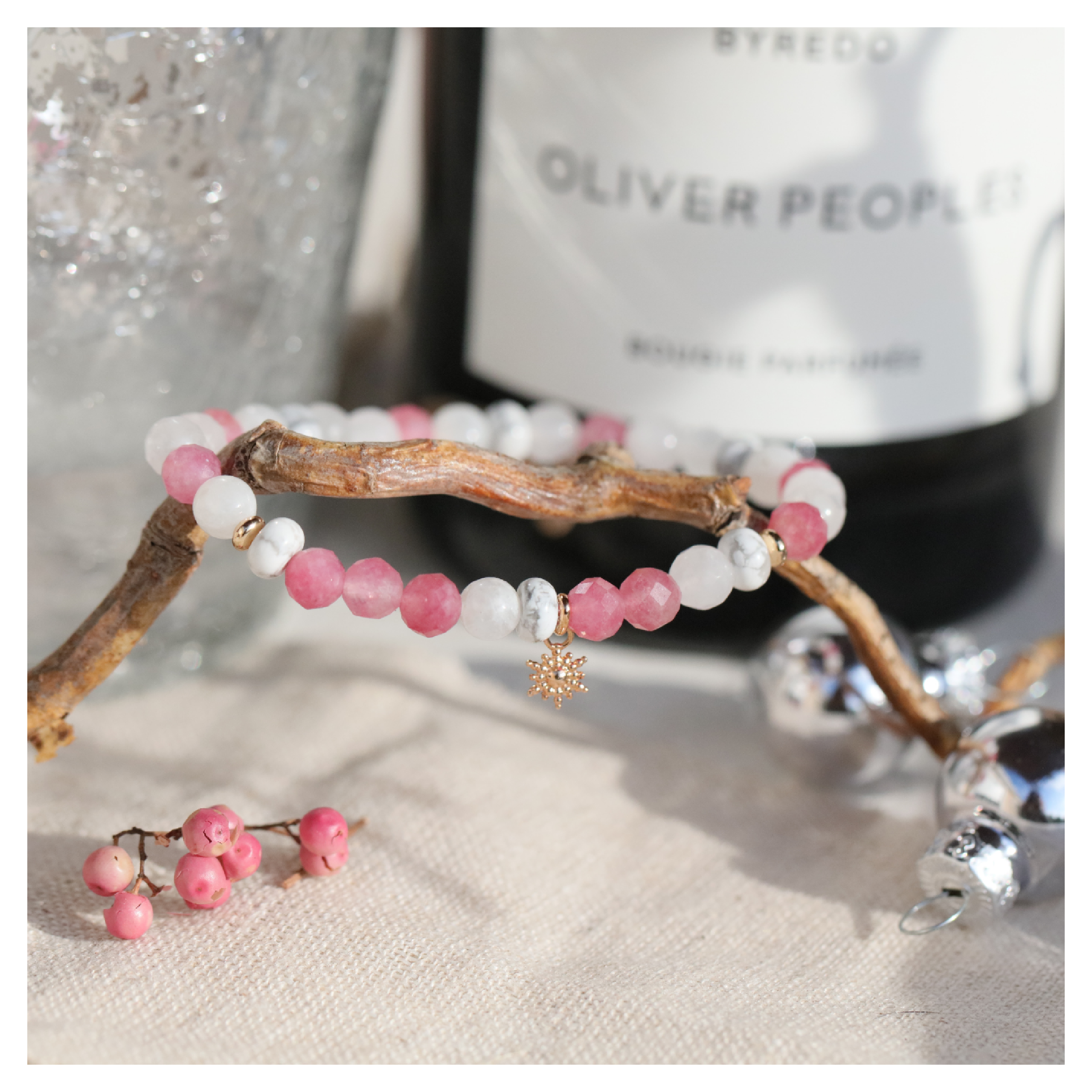 Bracelet pierre ménopause - bijoux DeepStones Lithothérapie