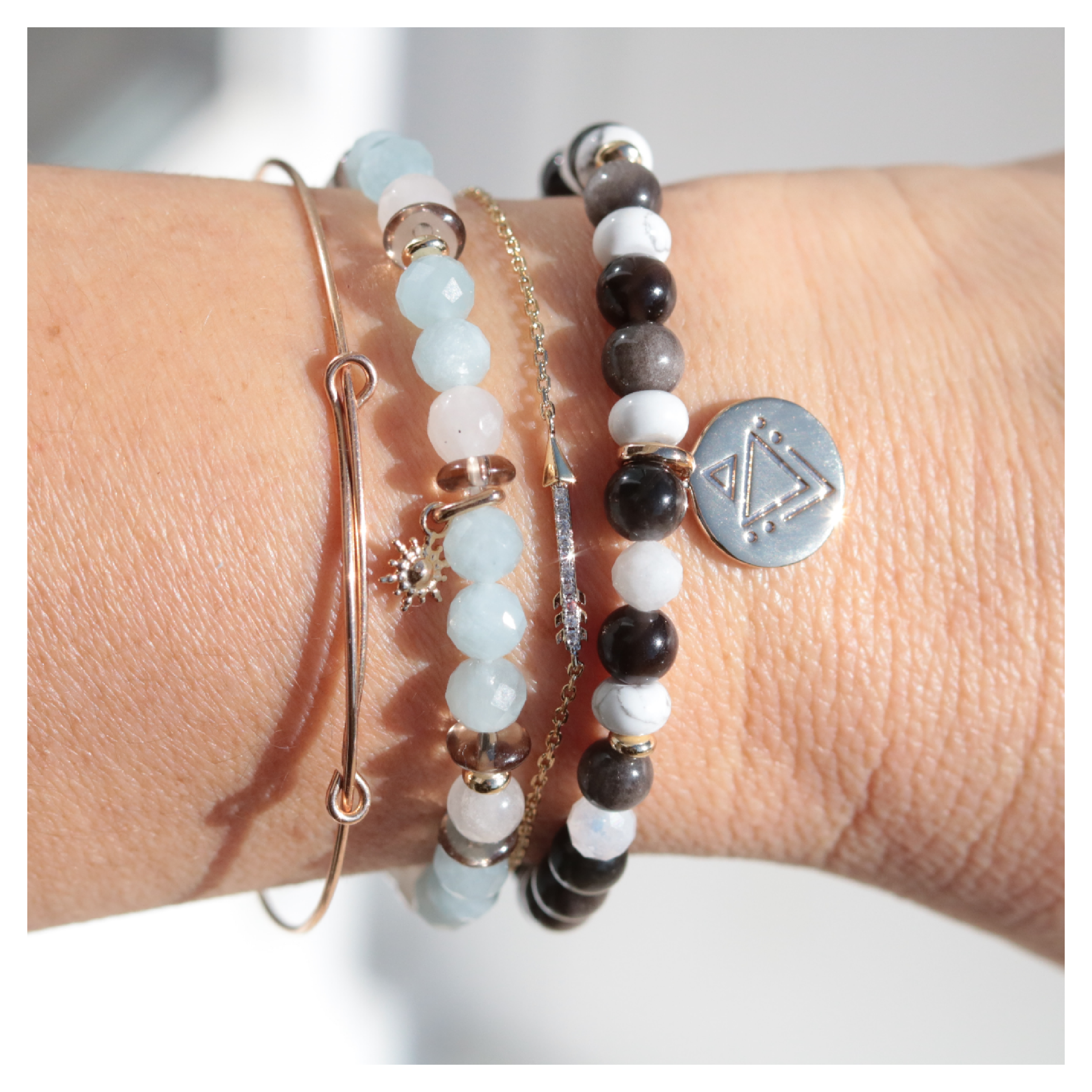 BRACELET PIERRES NATURELLES LITHOTHERAPIE