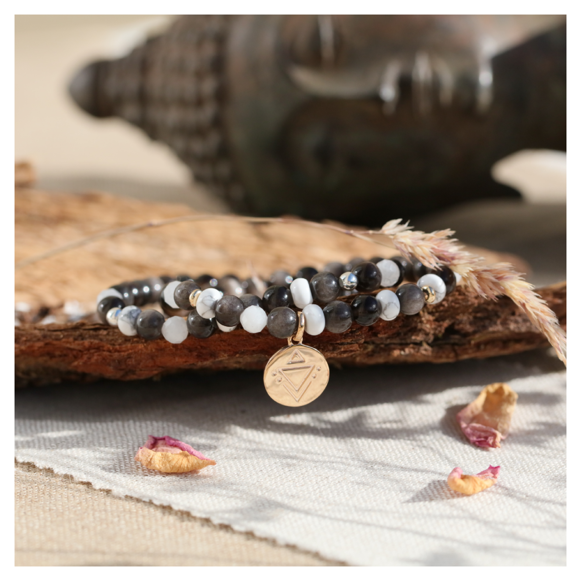 BRACELET PIERRES NATURELLES LITHOTHERAPIE