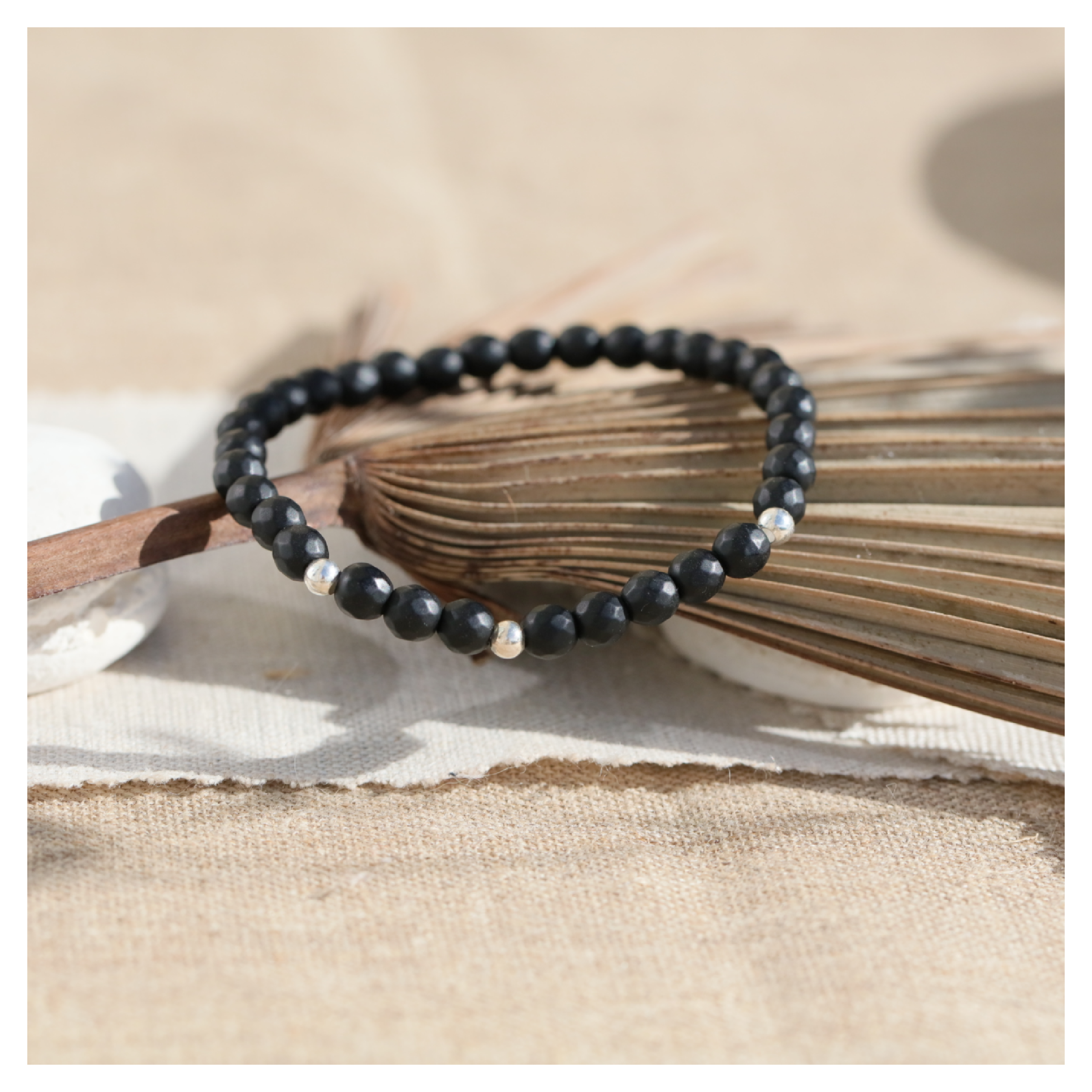 bracelet onyx