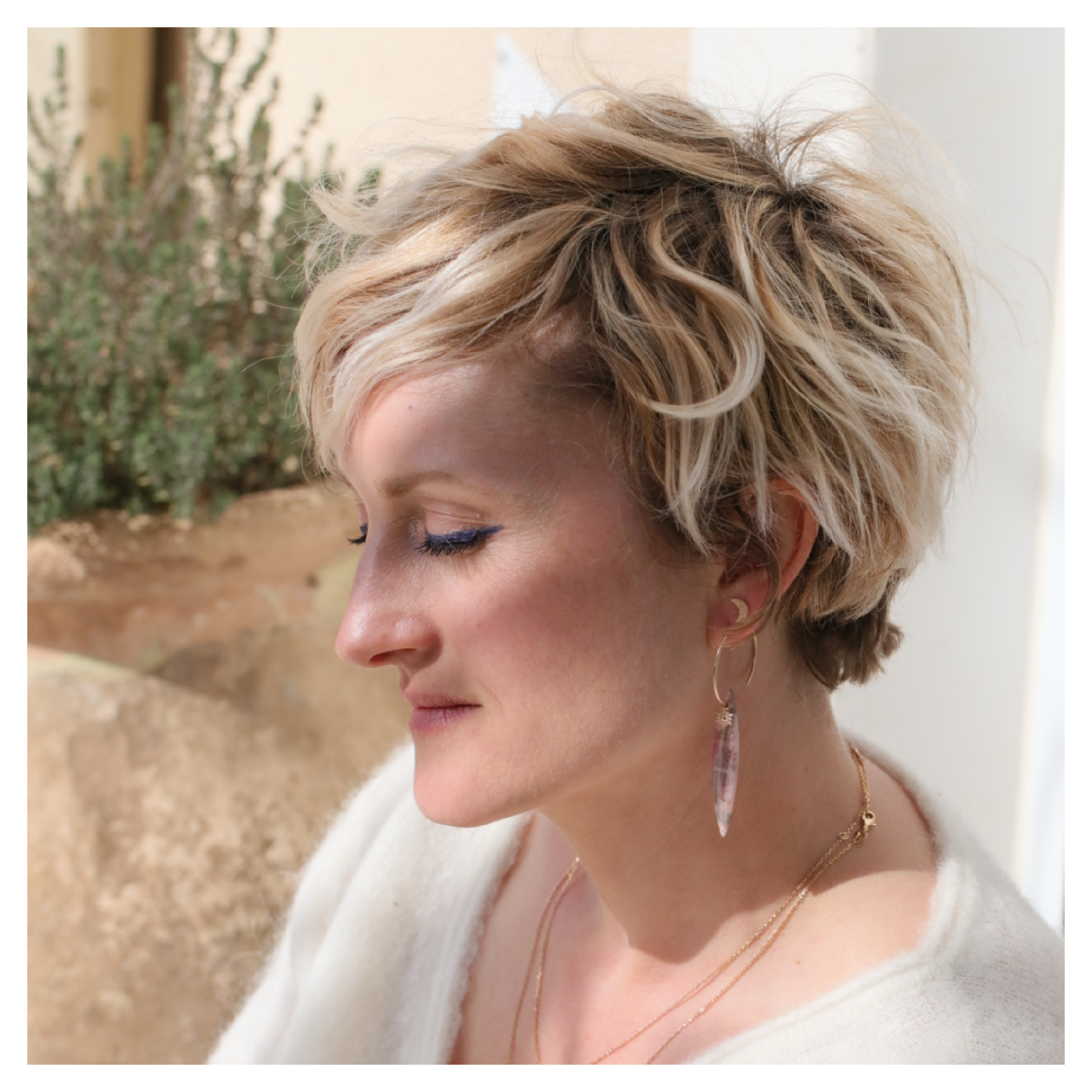 Boucles d'oreilles rhodonite ★ bijou pierre naturelle ★ DeepStones