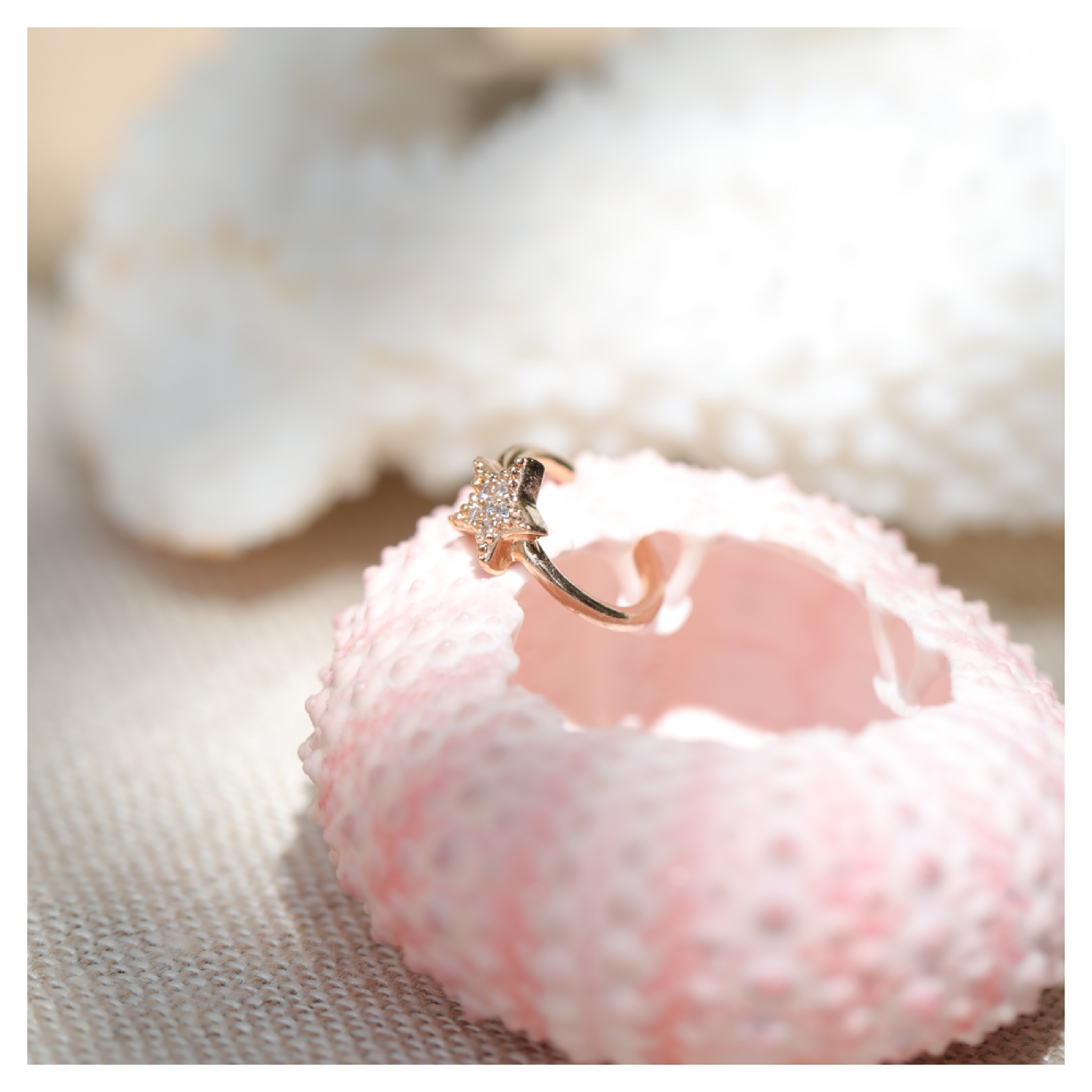 Bague d'oreille earcuff ETOILE - Celeste