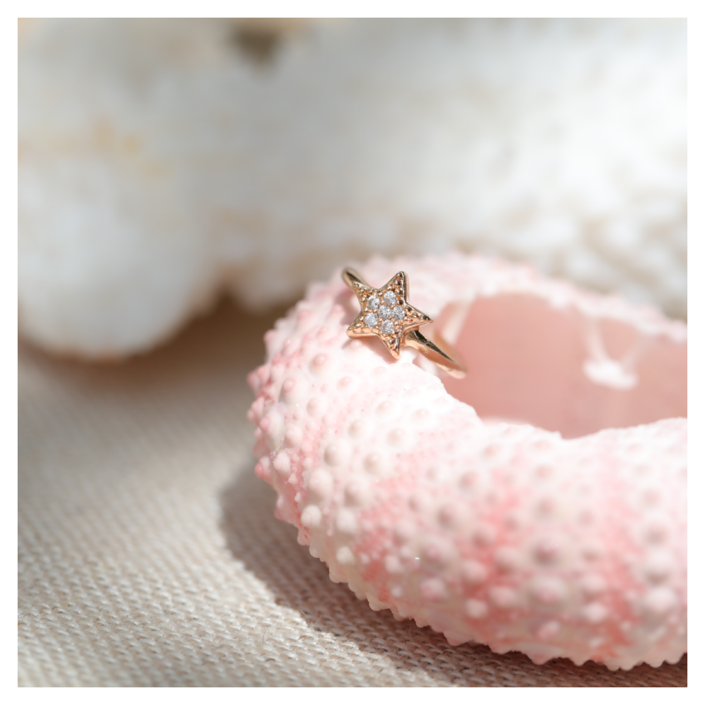 Bague d'oreille earcuff ETOILE - Celeste