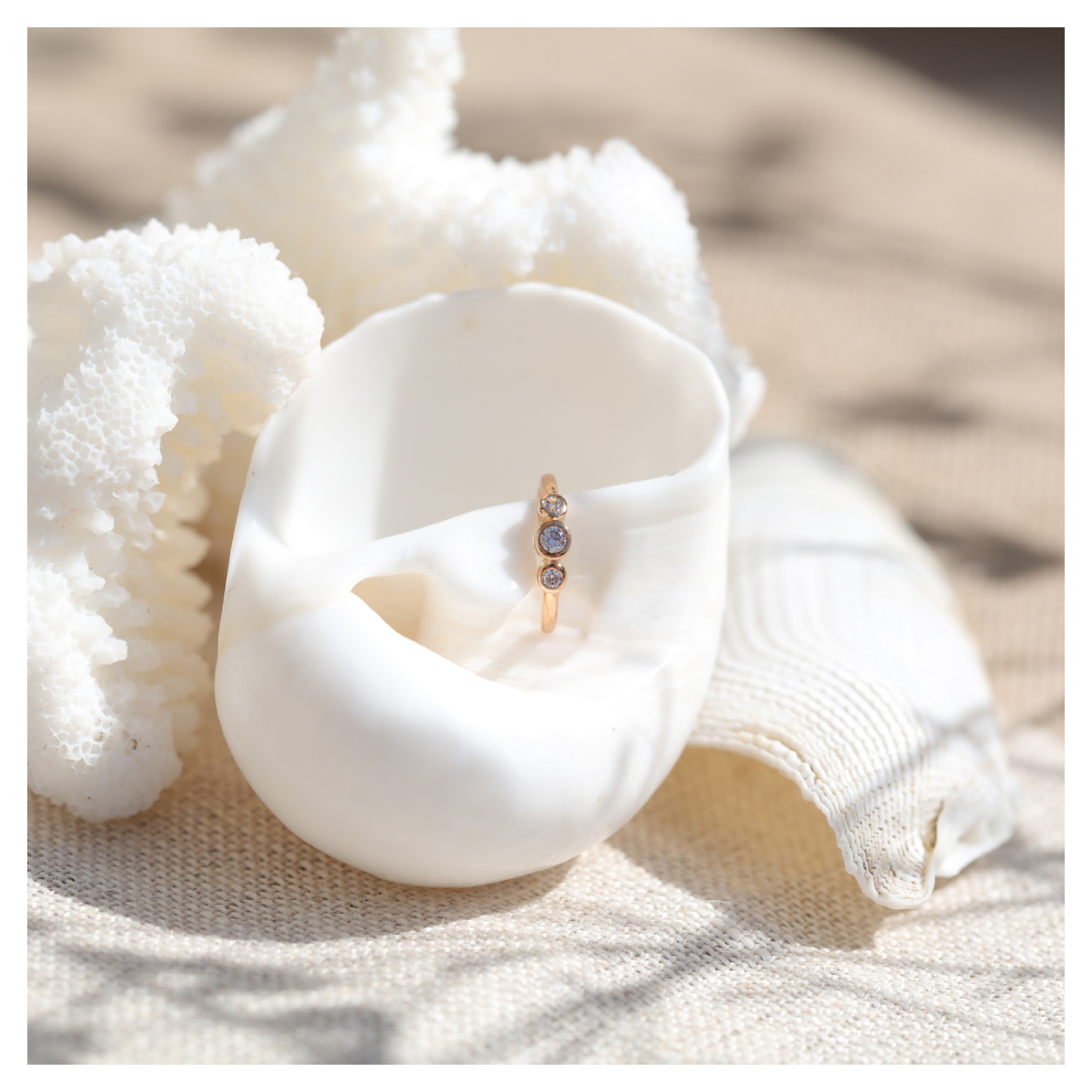 Bague d'oreille earcuff Sugar