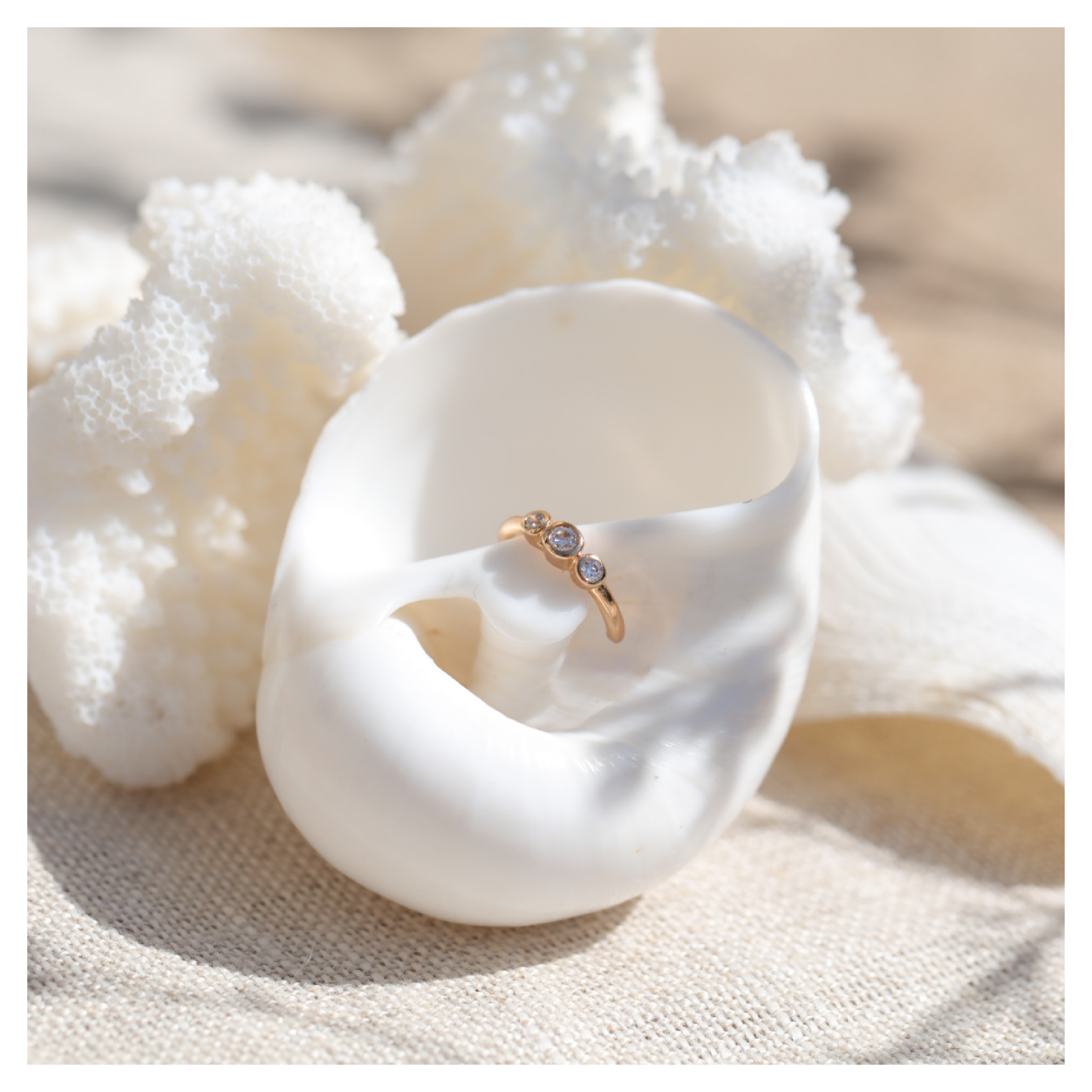 Bague d'oreille earcuff Sugar