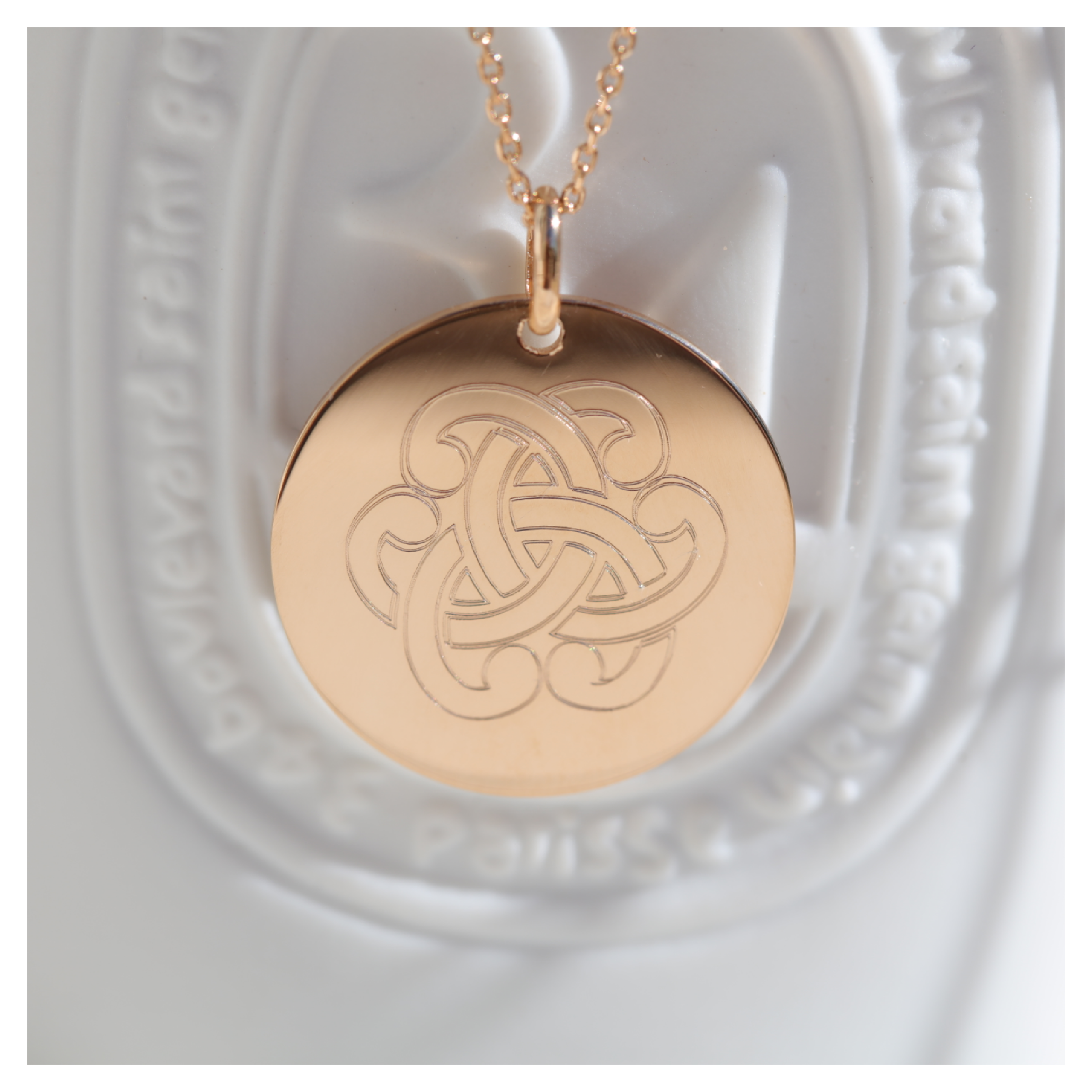Médaille gravée 26 MM - SERENITY