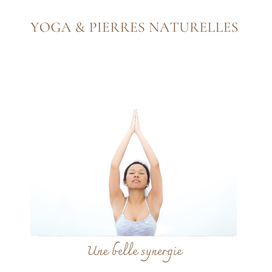 yoga et pierres naturelles