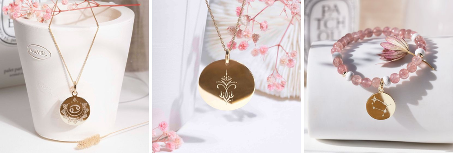 collier signe astrologique