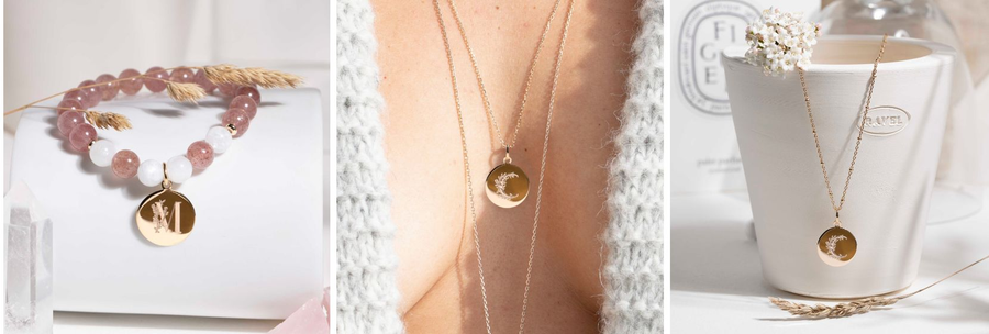 collier initiales
