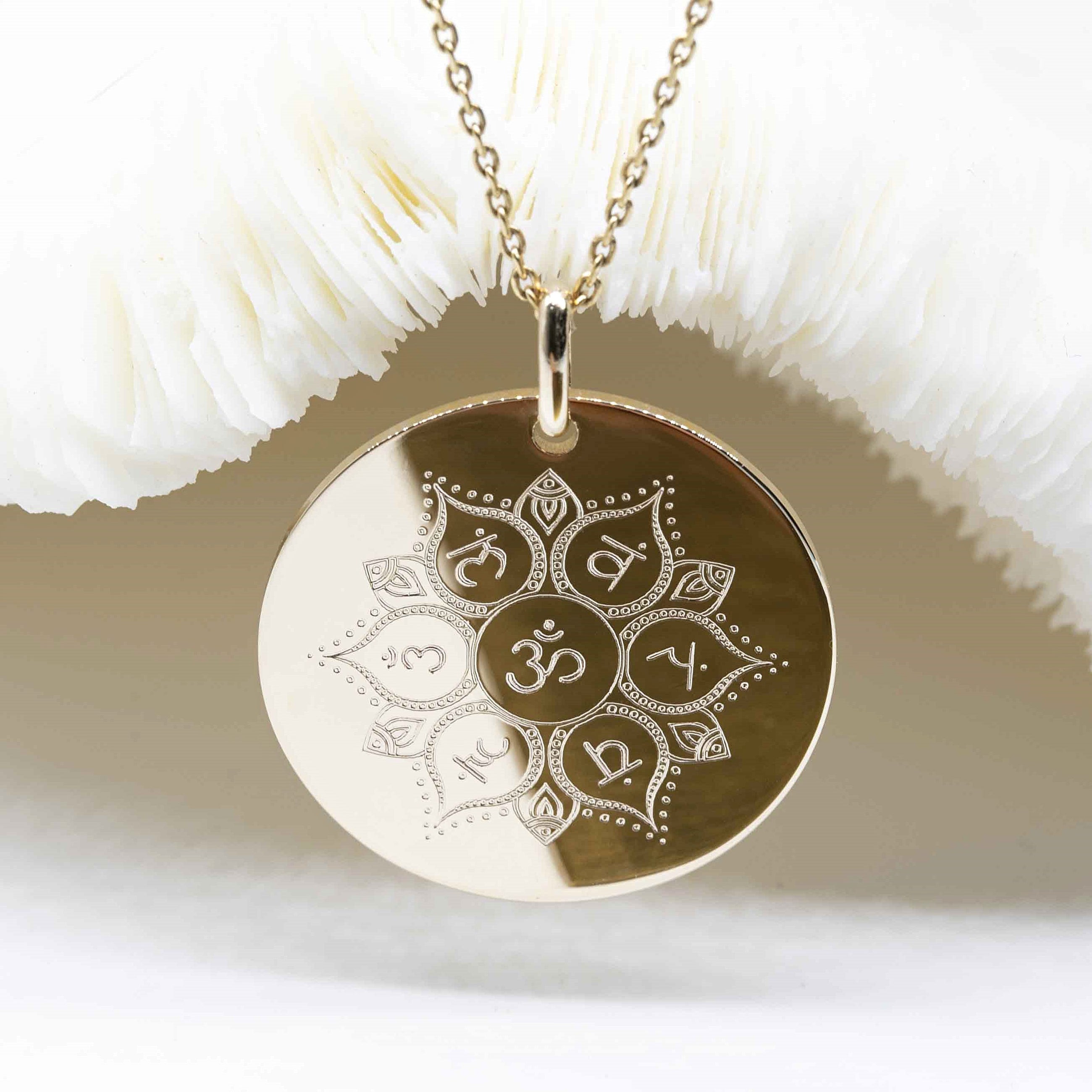 pendentif 7 chakras