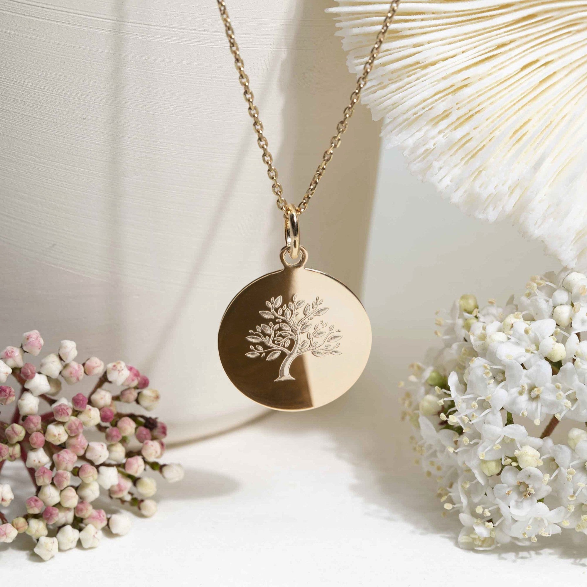 médaille arbre de vie à graver