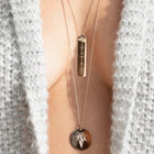 bijoux rune viking - collier Amulette rune viking de protection porté - plaqué or ou argent 925