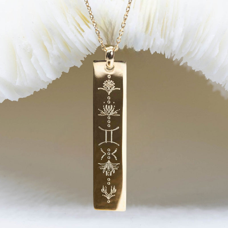 Collier signe astrologique Astro bohème