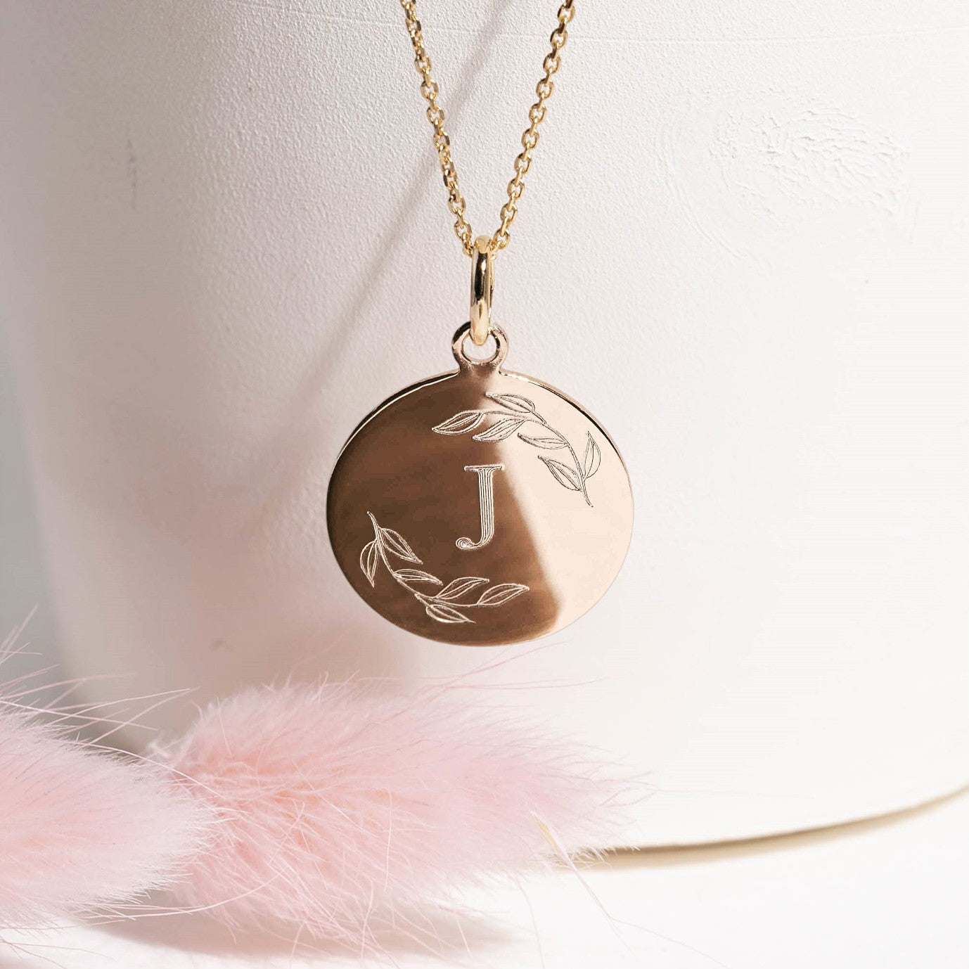 Cadeau parrain marraine  médaille de baptême personnalisée prête à offrir