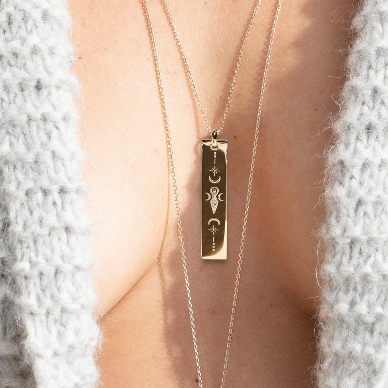 Bijoux féminin sacré - collier GODDESS
