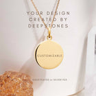 Votre design créé et gravé pour vous par DeepStones - Médaille 17mm
