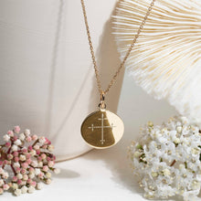 Médaille baptême avec croix