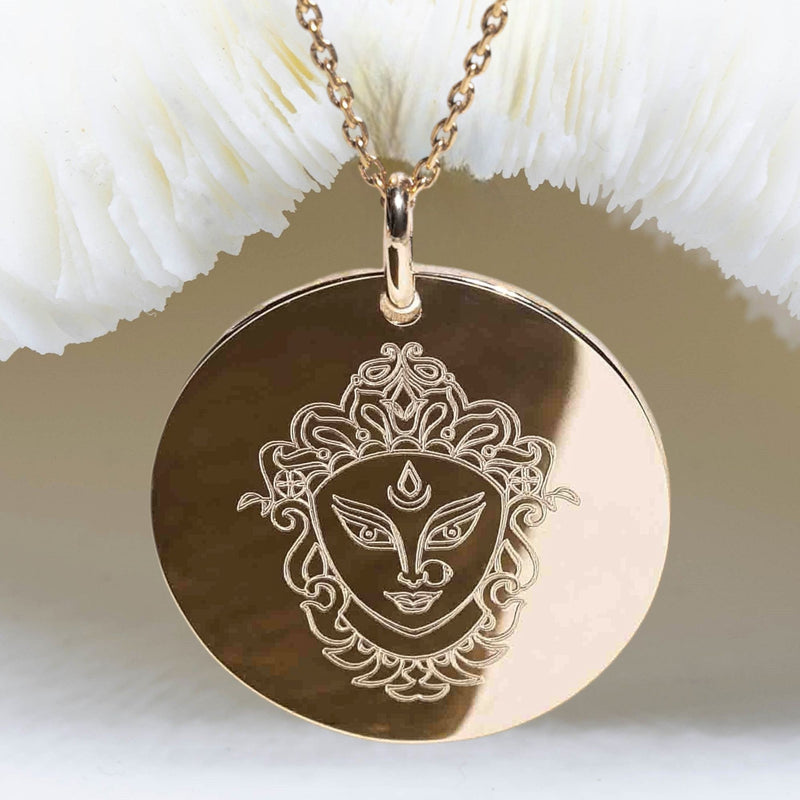 durga goddess necklace