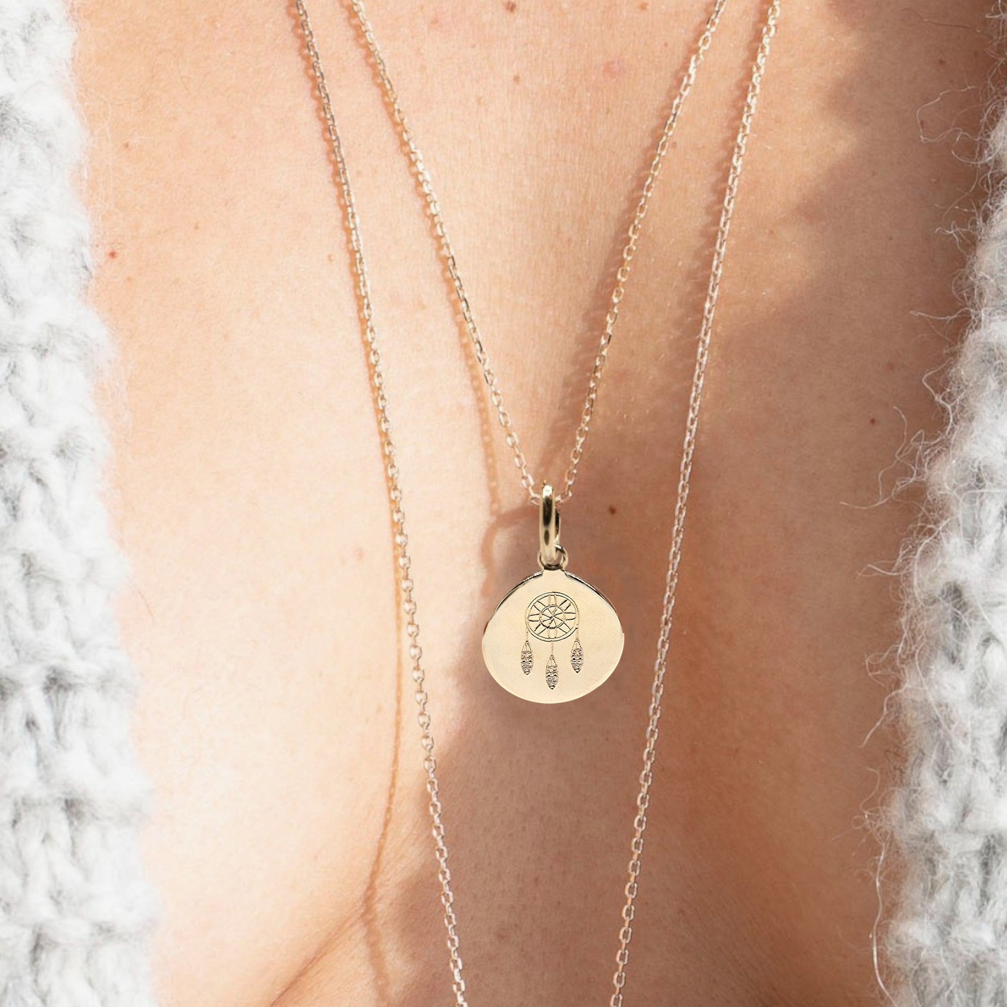 DREAMCATCHER - charm gravé