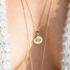 collier charm papillon 