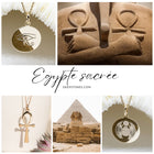 Collier Ankh - plaqué or