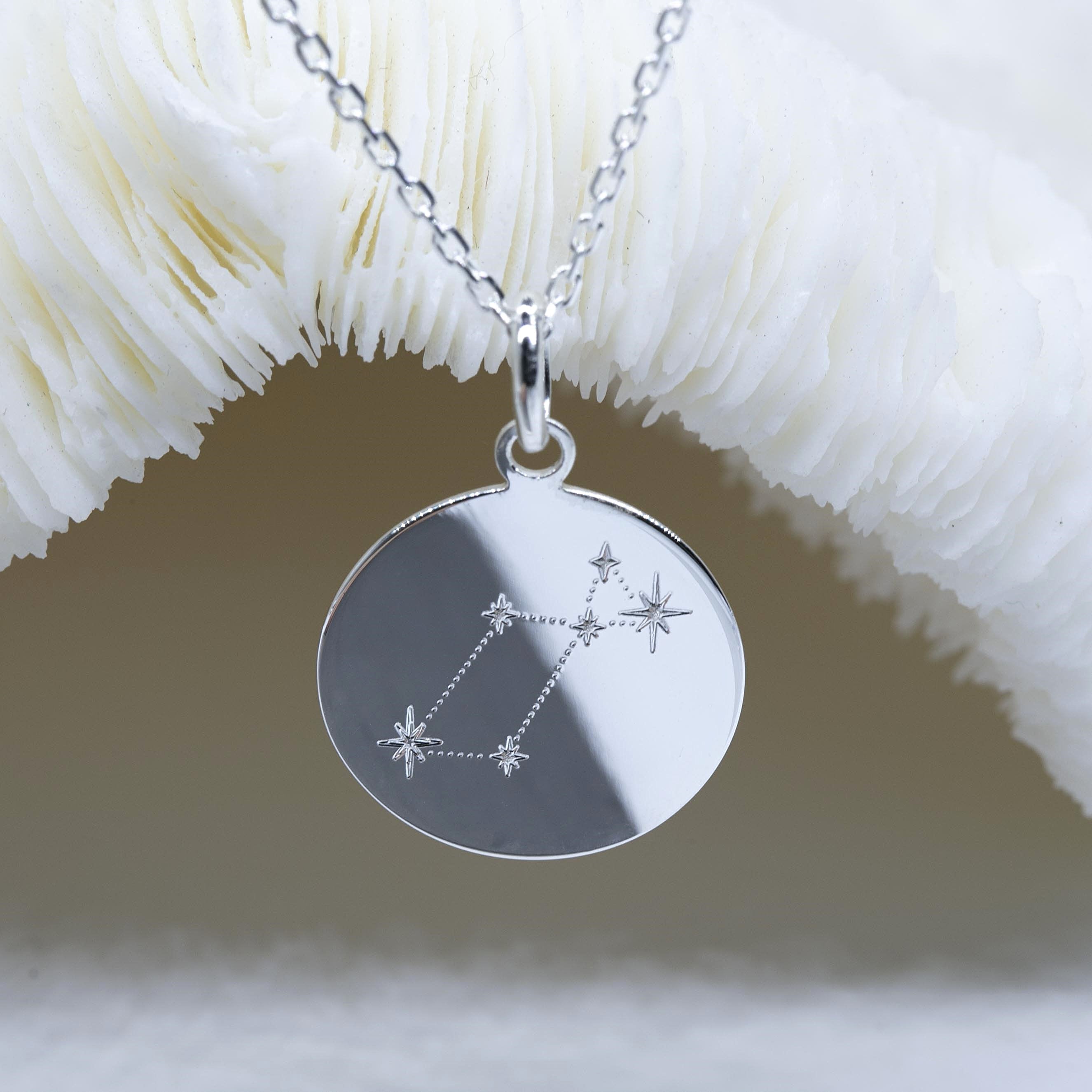 Médaille gravée 17 mm - CONSTELLATION DE LA LYRE