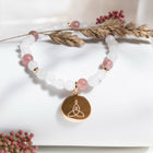 MOTHERHOOD - Noeud celtique maternité - Médaille gravée 17 mm