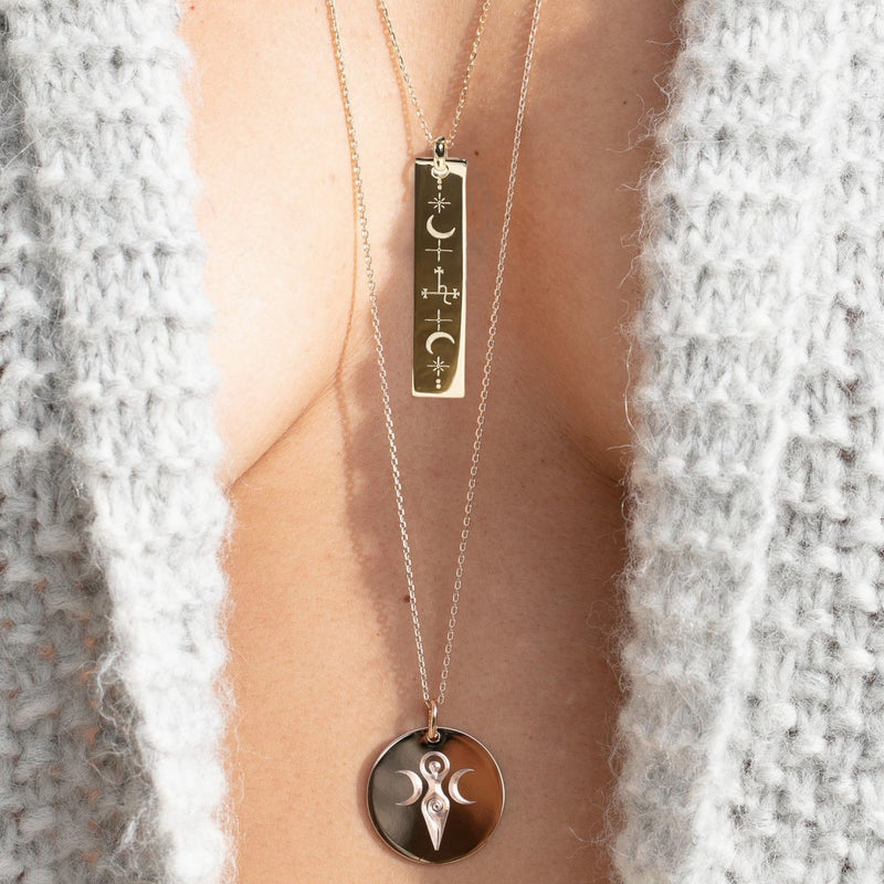 LILITH  SIGIL - Médaille gravée 40mm