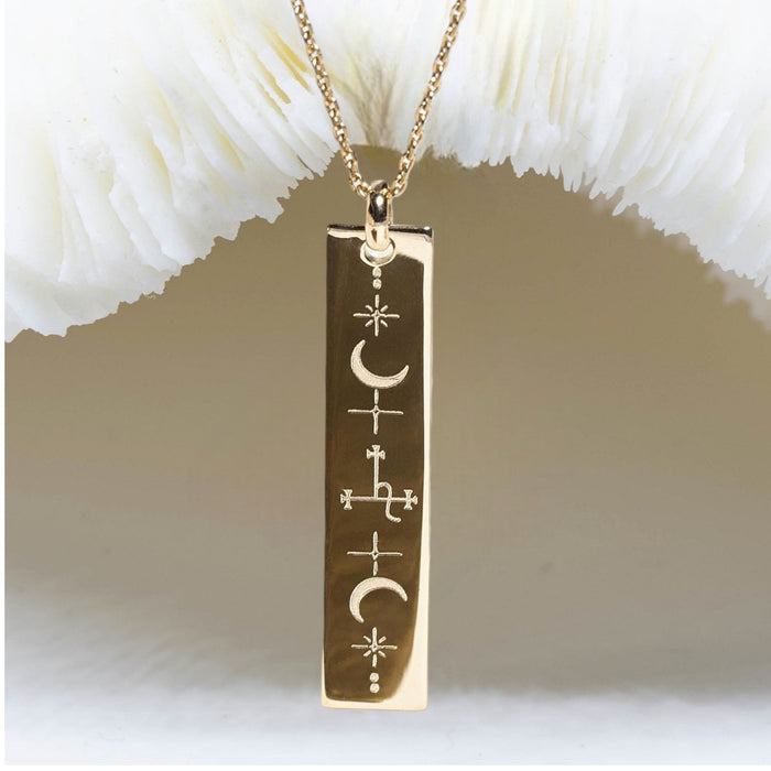 LILITH  SIGIL - Médaille gravée 40mm