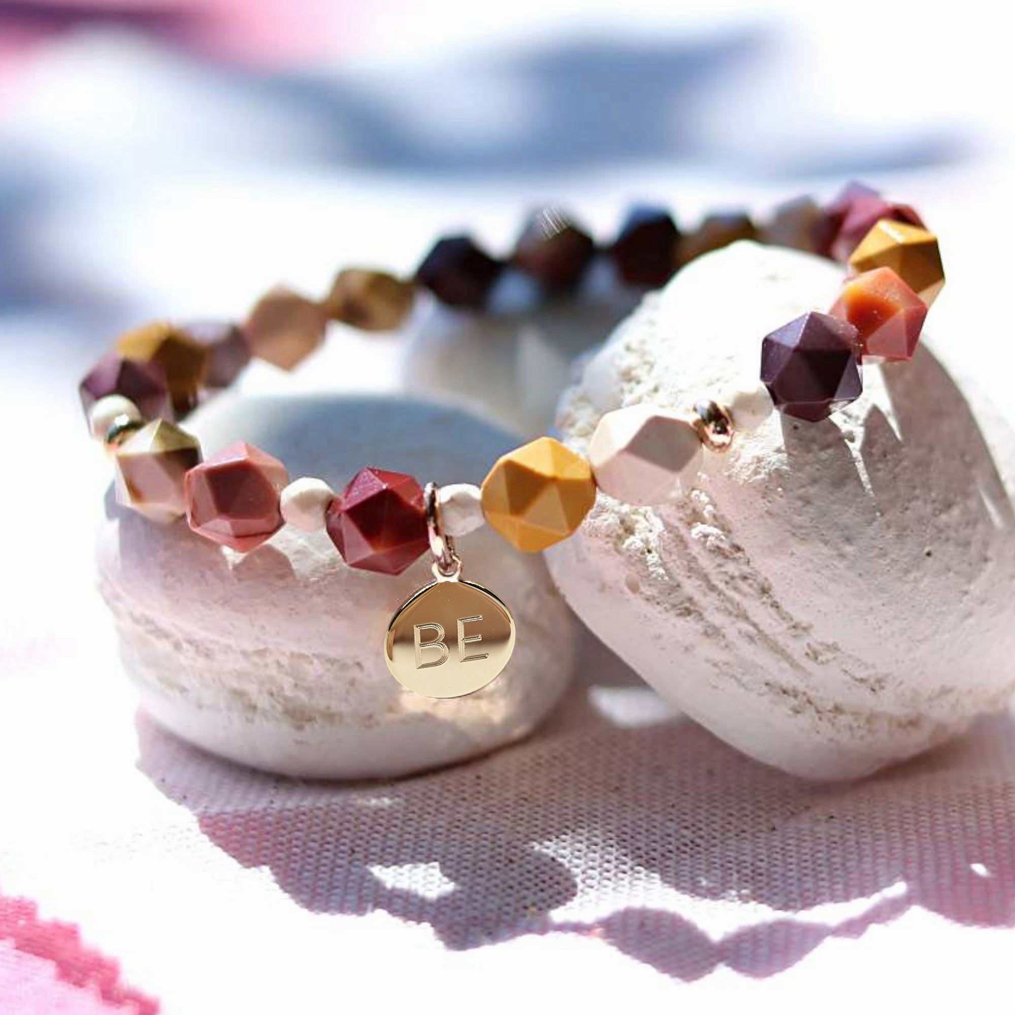 Bracelet mookaïte - changement - Colors of Joy