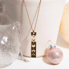 moon phases necklace