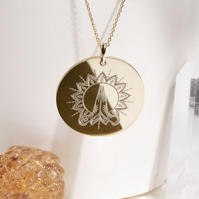 bijoux yoga - Collier NAMASTE