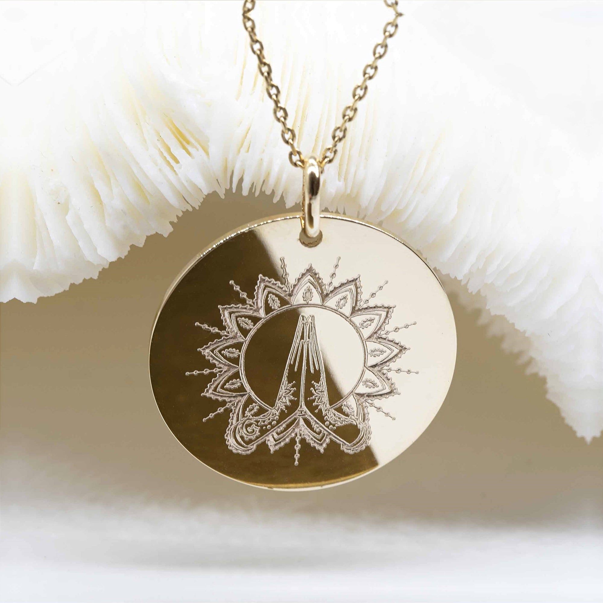 bijoux yoga - pendentif Namaste