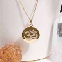bijoux yoga - Collier symbole OM