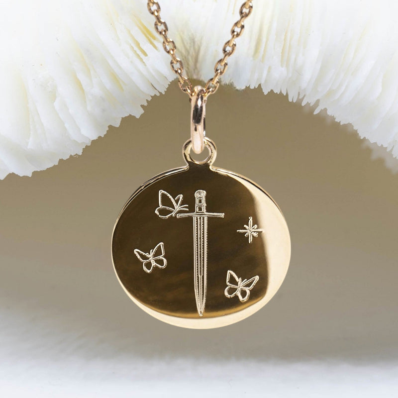 QUICKSILVER BOOK NECKLACE