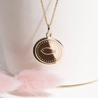 bijou de baptême ICTUS - symbole chrétien en plaqué or ou argent 925. 