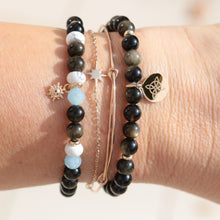 bracelet obsidienne
