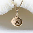 collier charm chakra de la gorge 