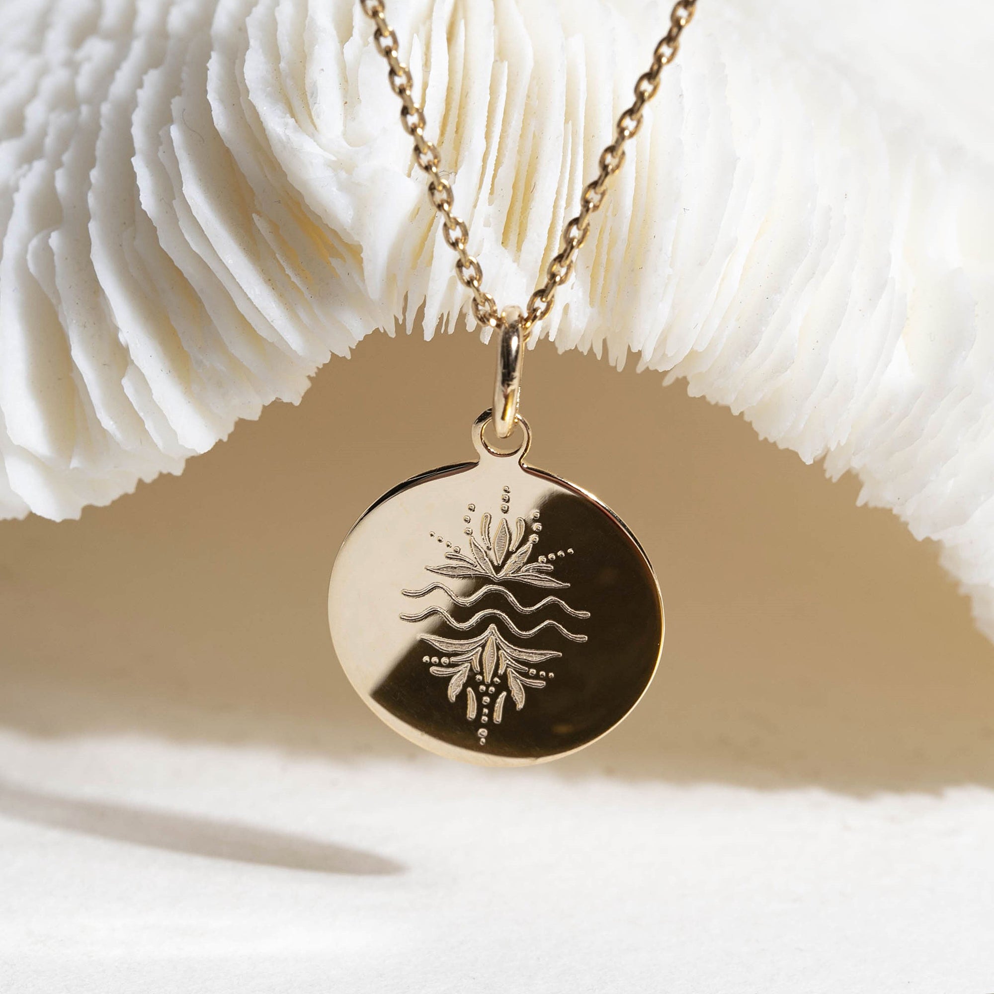 Verseau Chaine Homme Avec Signe Astrologique Astro Collier En