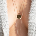 collier lune épée romantsy